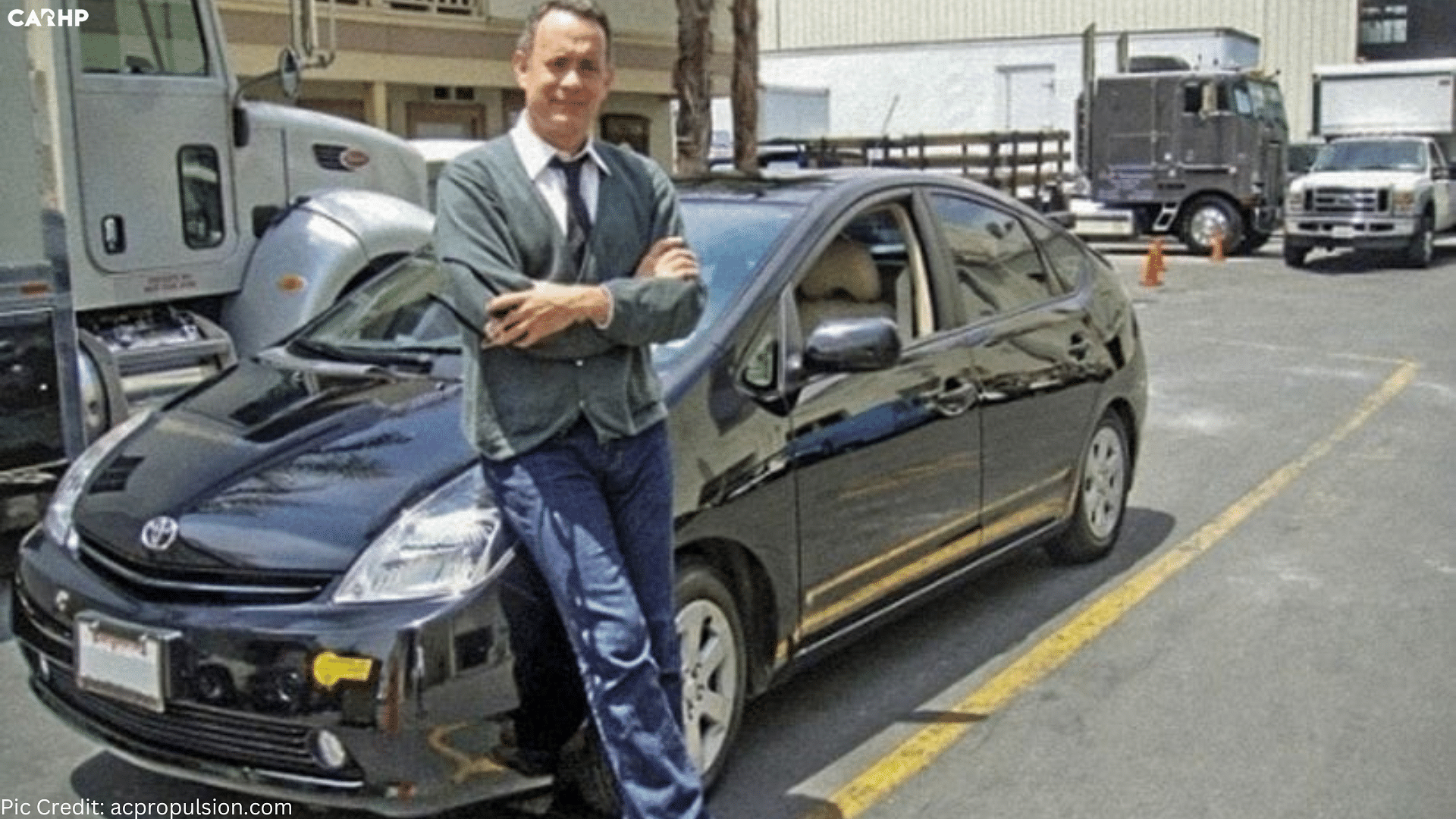 Tom Hanks Toyota Prius