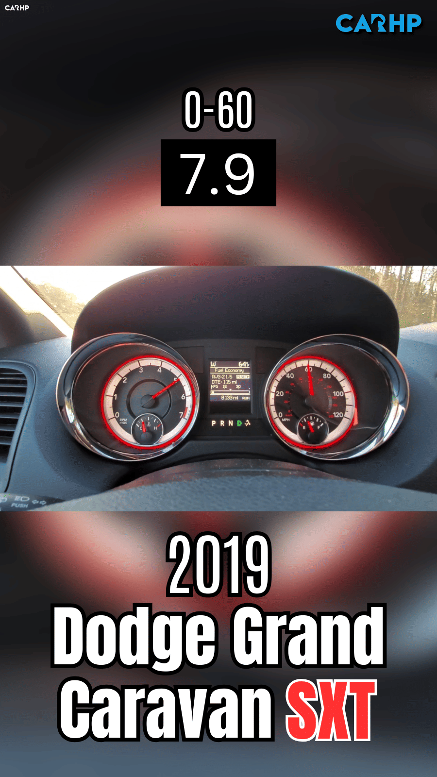 2019 Dodge Grand Caravan SXT 0-60 mph time