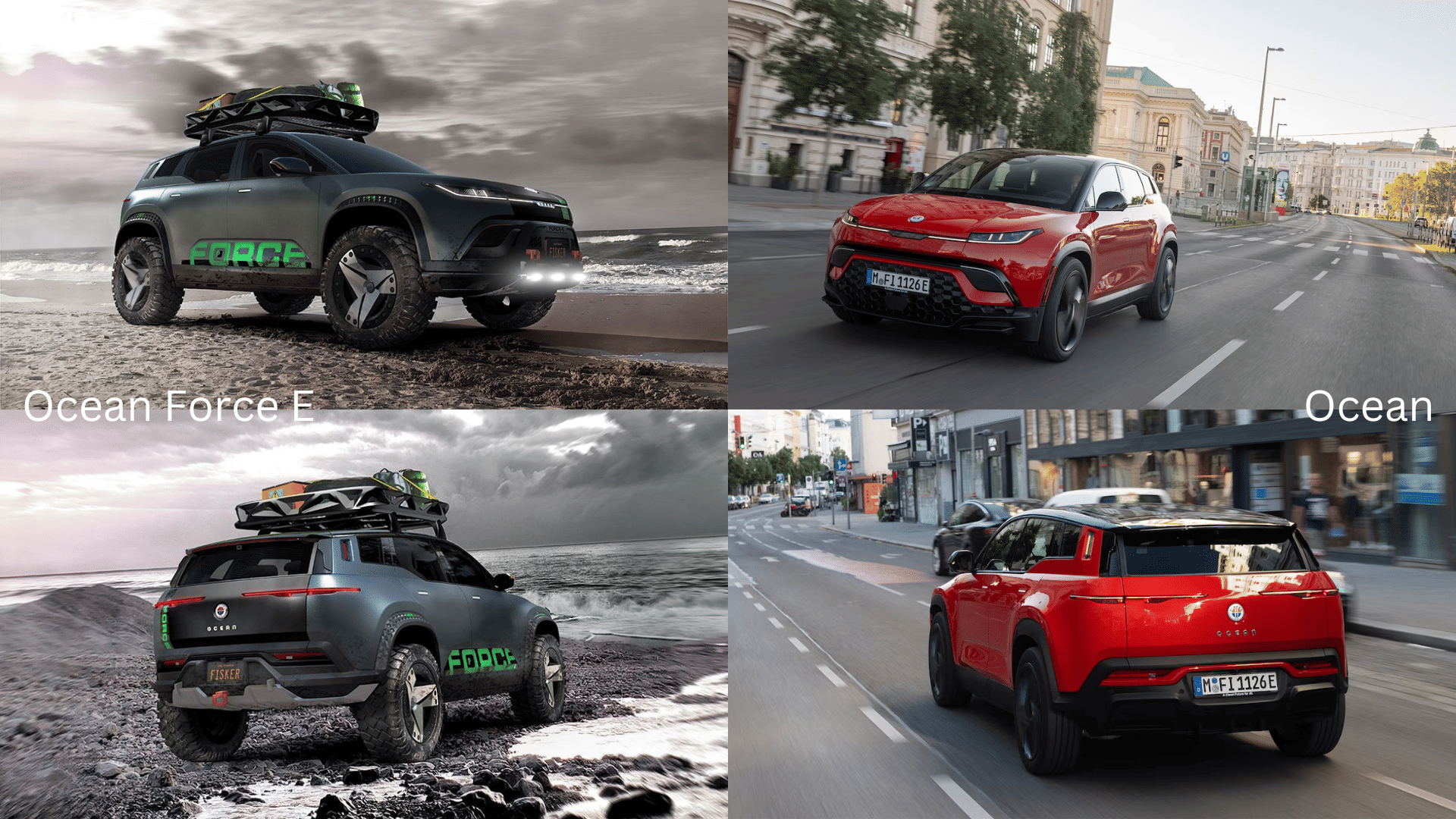 2023 Ocean and 2025 Ocean Force E