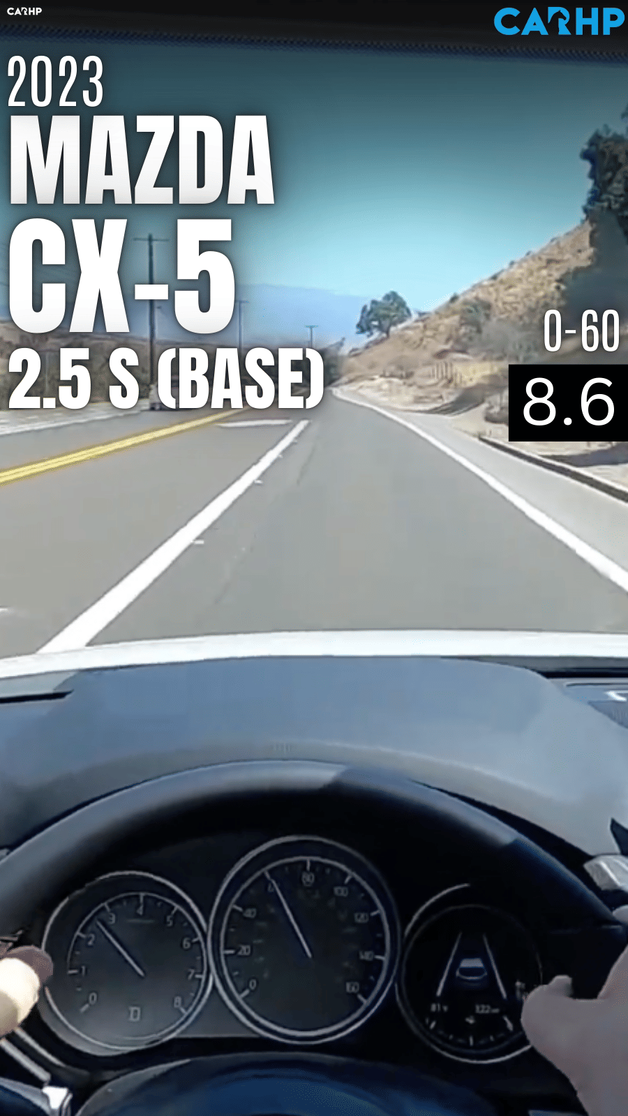 2023 Mazda CX-5 Base 0-60 mph time