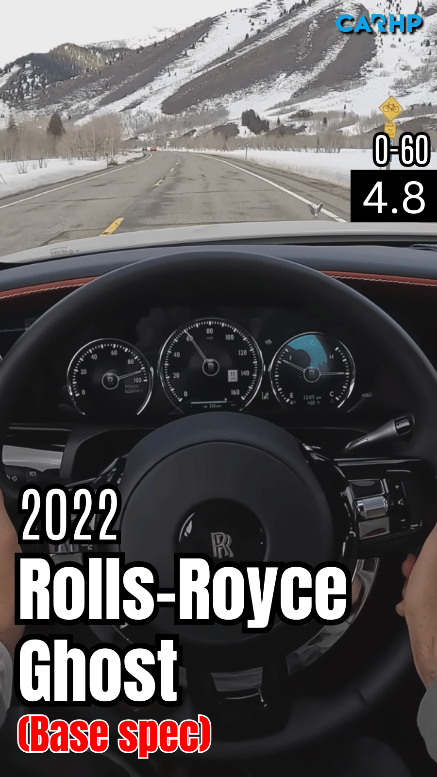 2022 Rolls-Royce Ghost Base spec 0-60 mph time