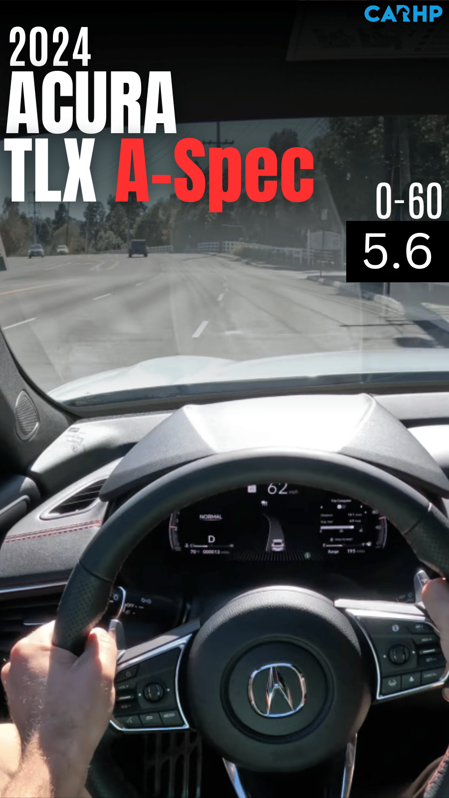 2024 Acura TLX A-Spec 0-60 mph time