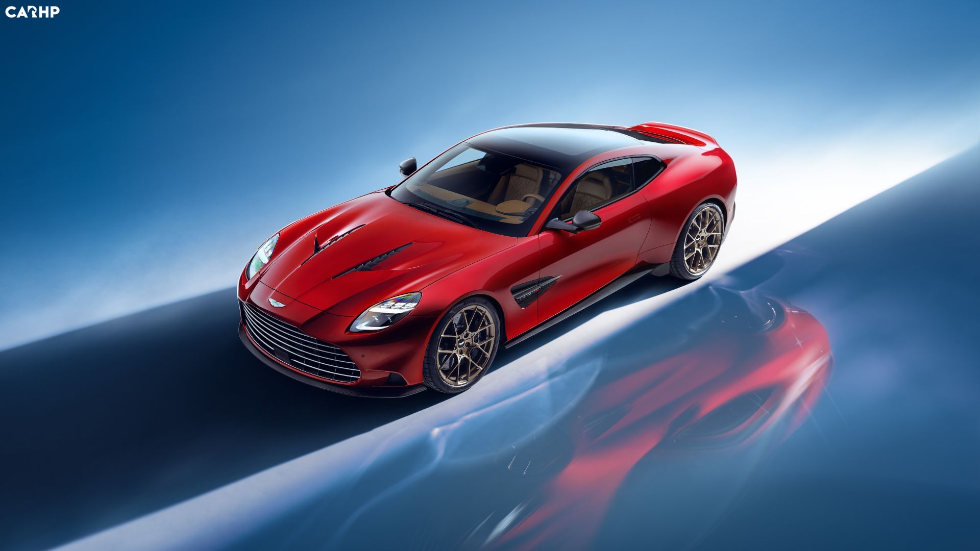 2025 Aston martin Vanquish side top view