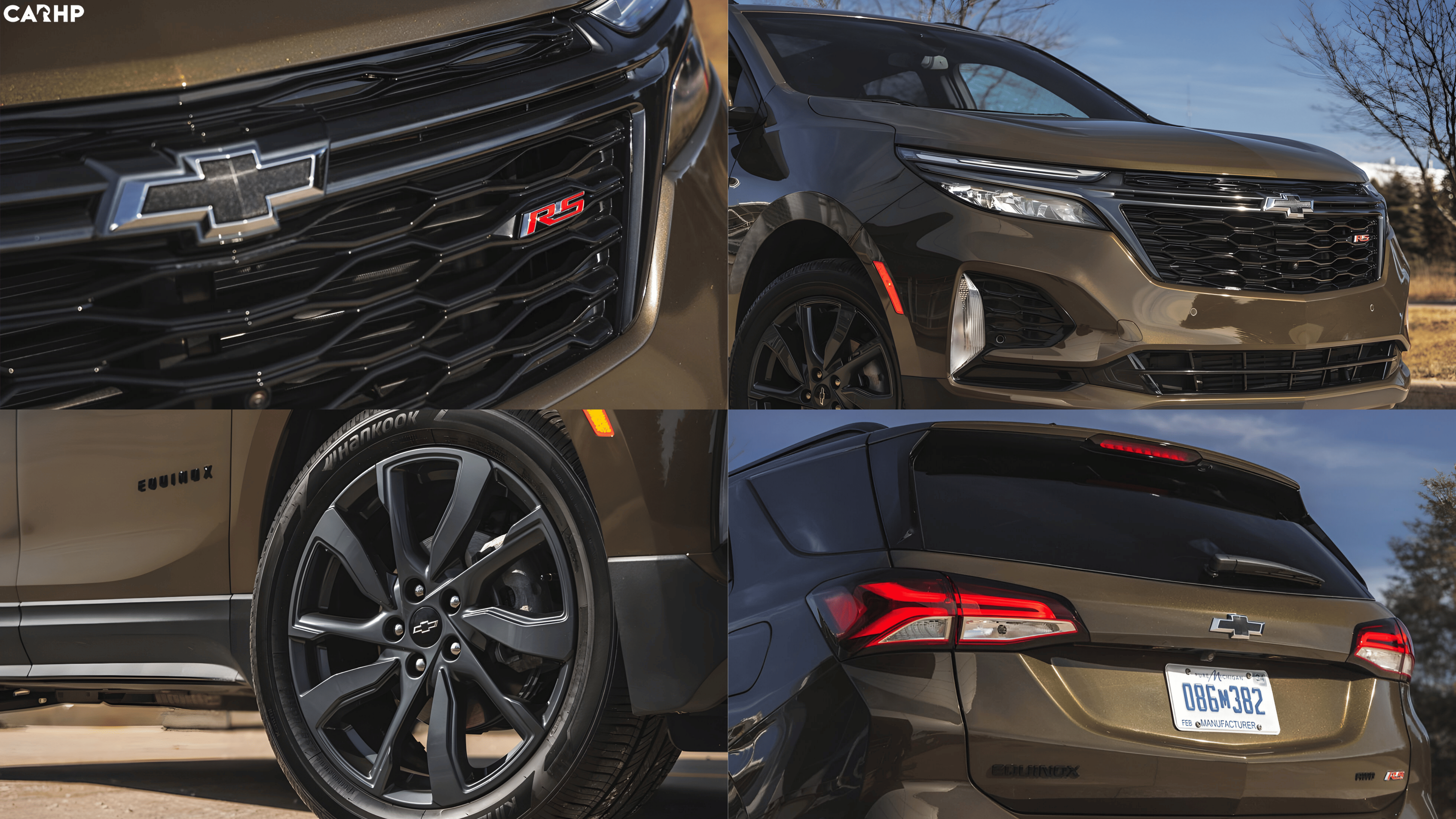 Exterior of the 2024 Chevrolet Equinox in hard bronze