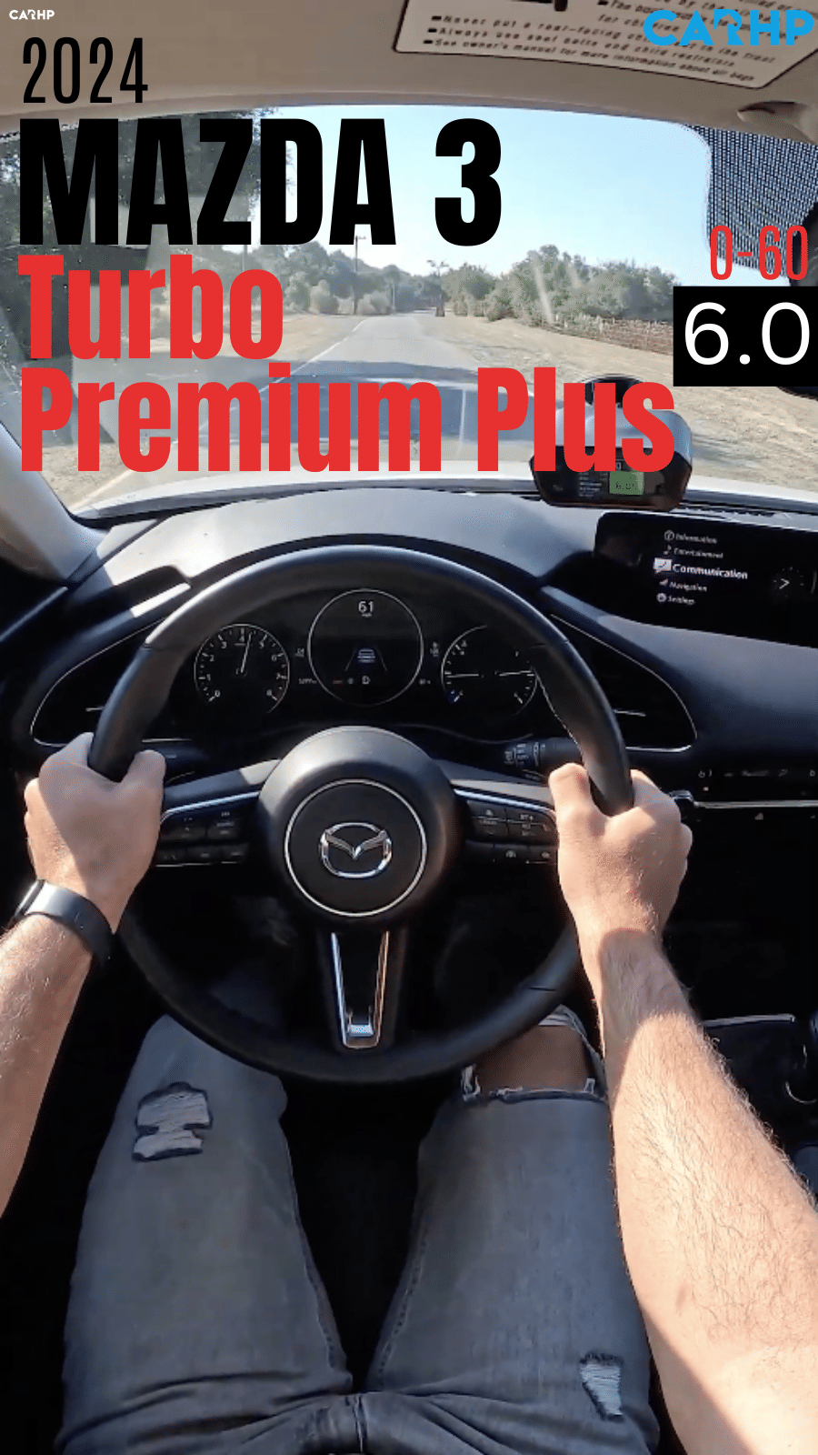 2024 Mazda 3 2.5 Turbo Premium Plus 0-60 mph time