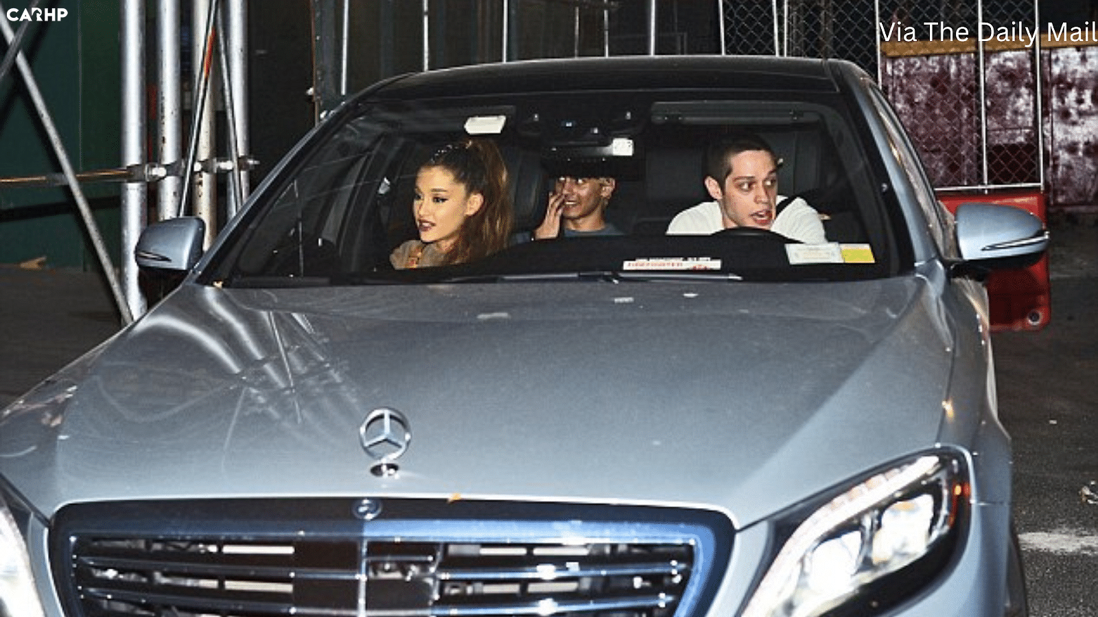 Ariana Grande's Maybach S600 - Mercedes-Maybach S600 - With Pete Davidson