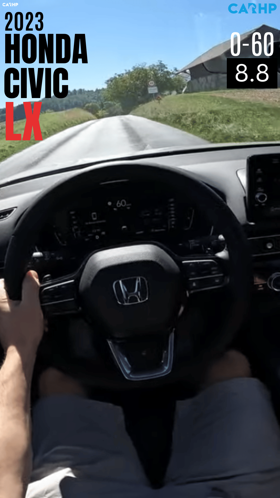 2024 Honda Civic LX 0-60 mph time