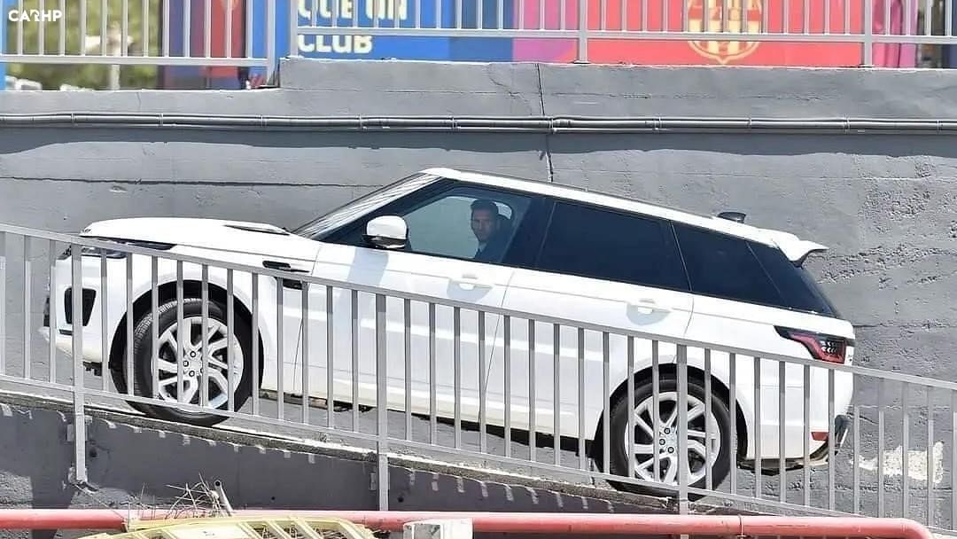 Lionel Messi Land Rover Range Rover Sport SVR