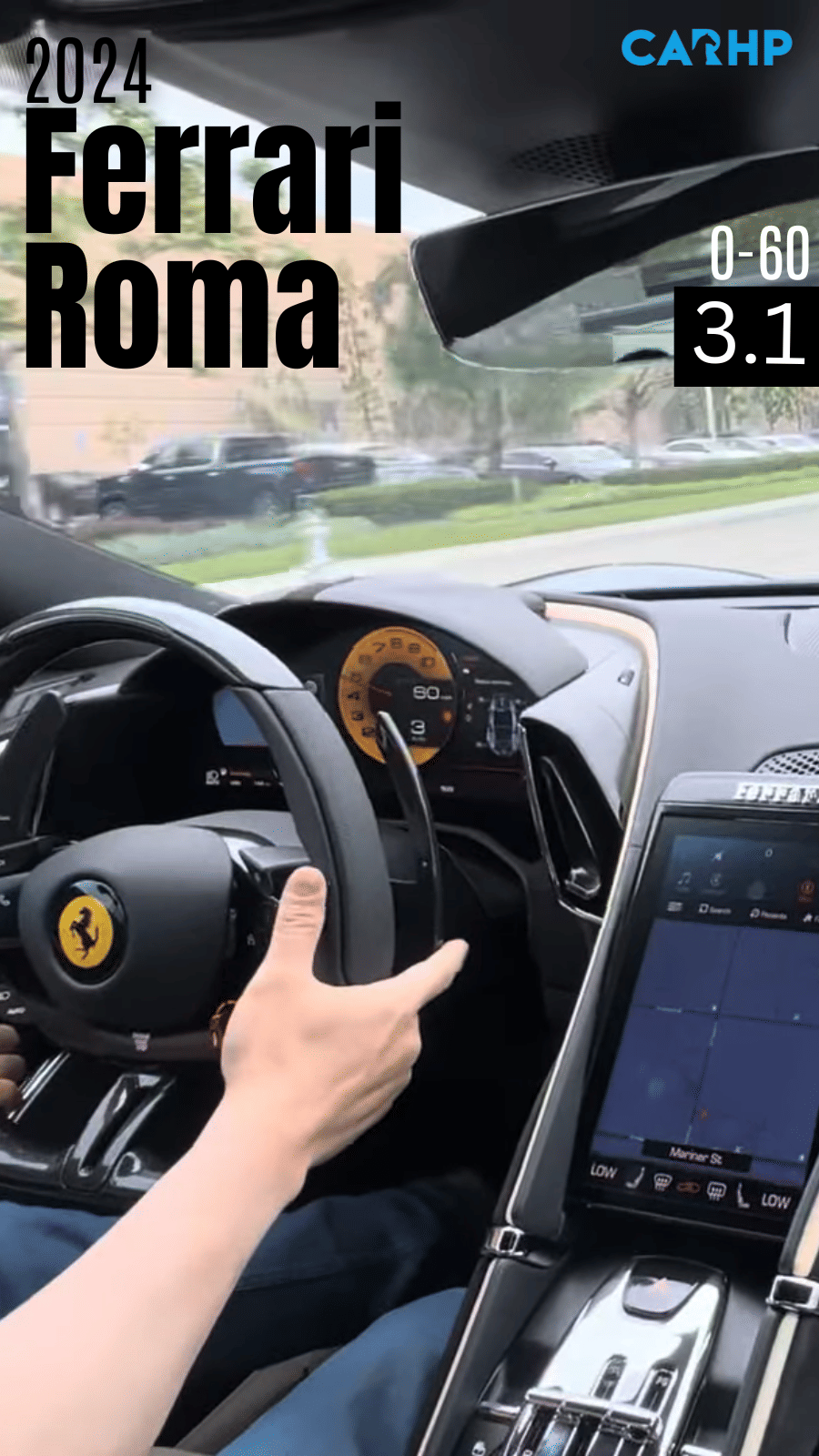 2024 Ferrari Roma Coupe 0-60 mph time