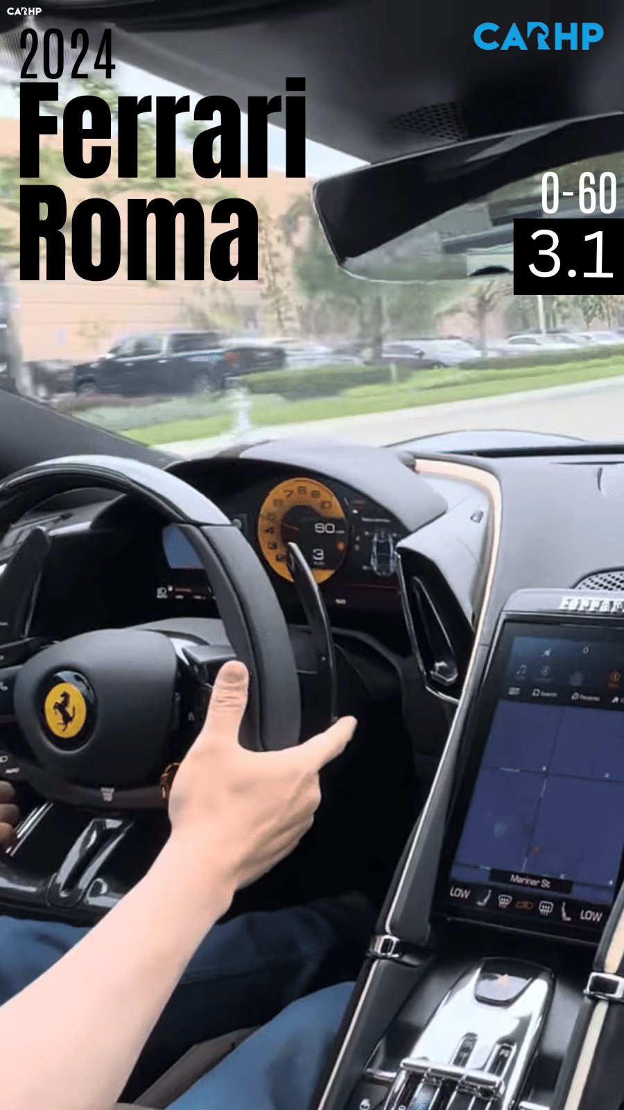 2024 Ferrari Roma Coupe 0-60 mph time