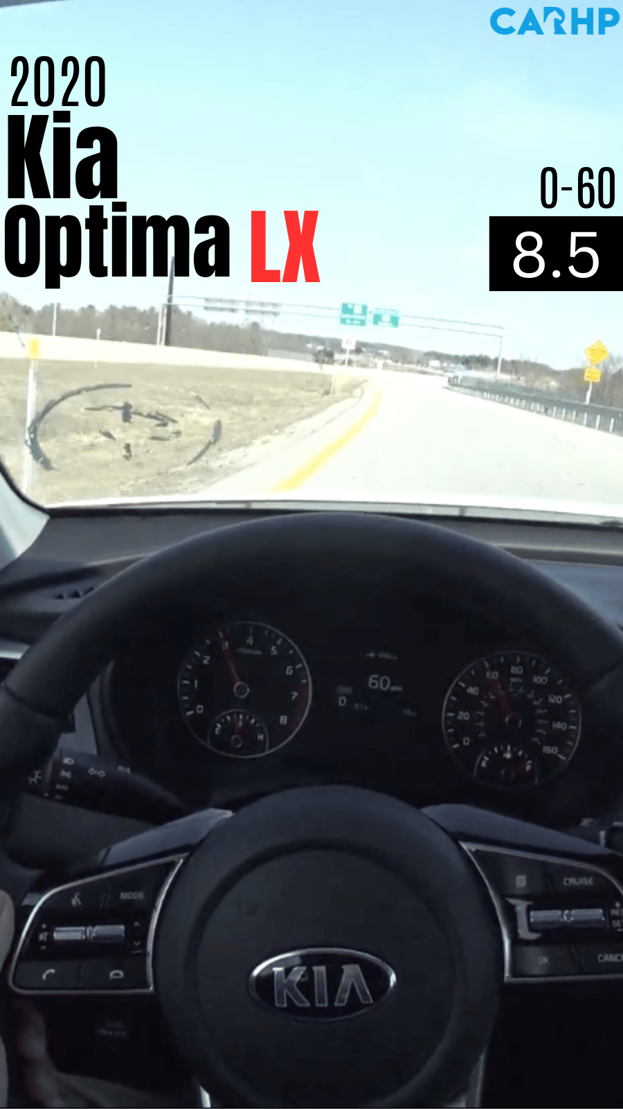 2020 Kia Optima LX 0-60 mph timeÂ 