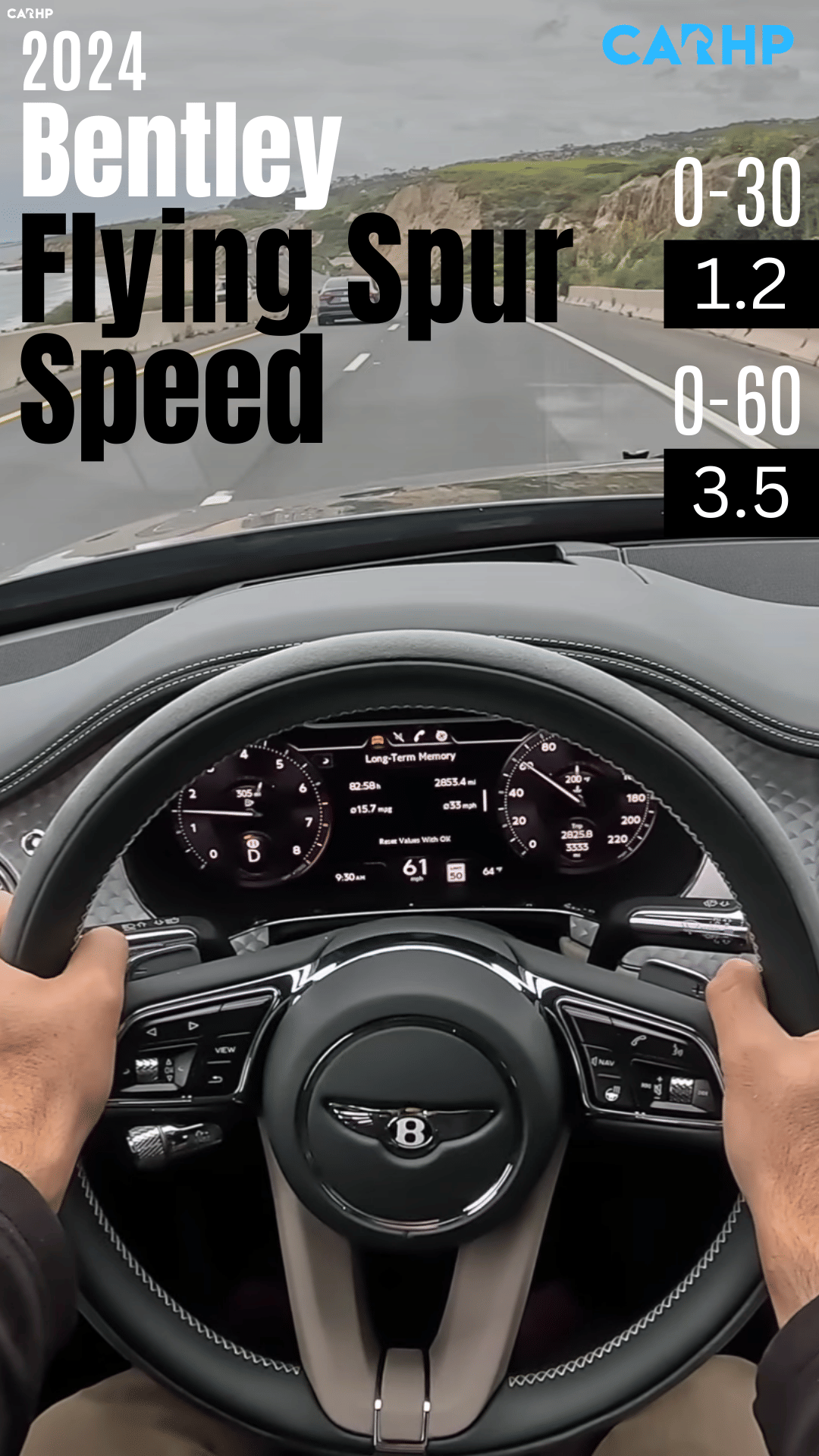 2024 Bentley Flying Spur Speed 0-60 mph time