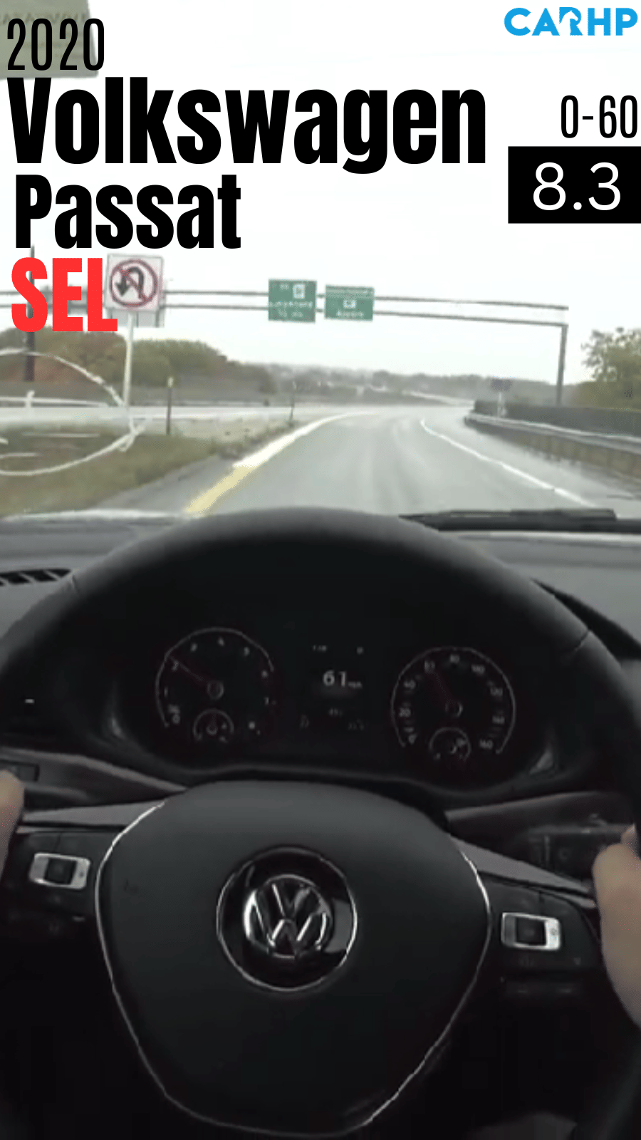 2020 Volkswagen Passat SEL 0-60 mph time