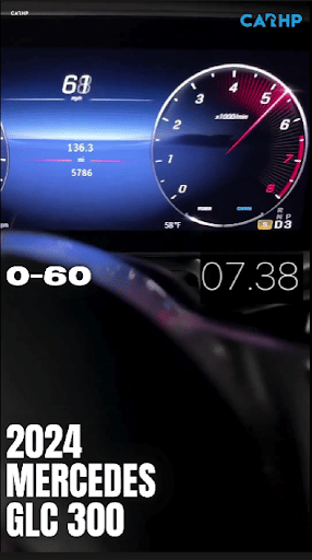 2024 Mercedes-Benz GLC 300 0-60 mph time