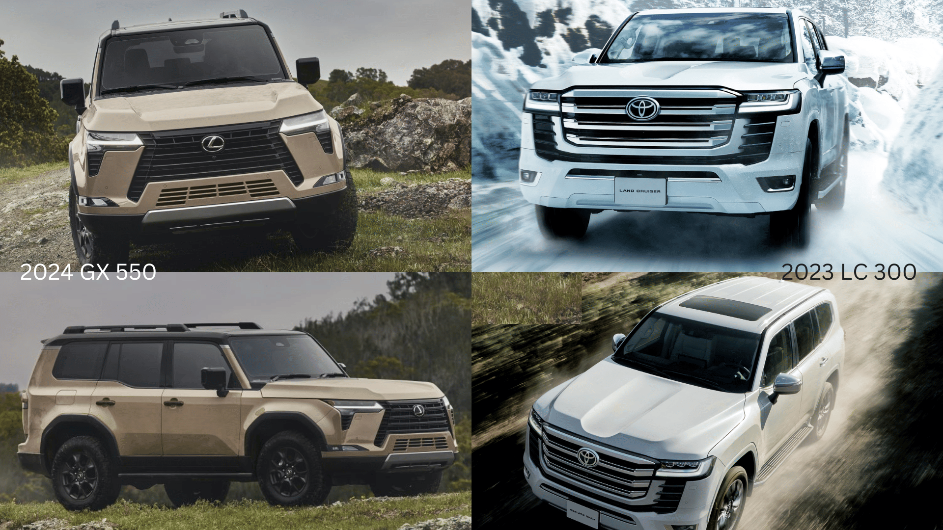 Here Is How The 2024 Lexus GX Compares Against The Current Gen Toyota