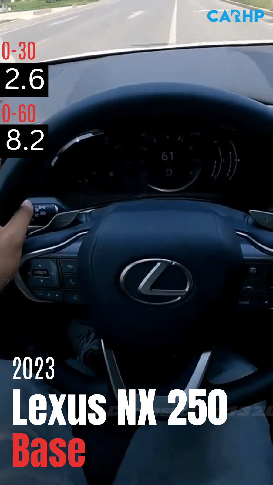 2023 Lexus NX 250 0-60 mph timeÂ 