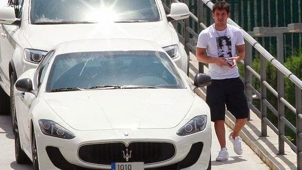 Lionel Messi Maserati GranTurismo MC Stradale
