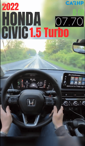 2023 Honda Civic 1.5 turbo 0-60