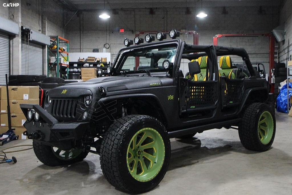 Usain Bolt 2017 Jeep Wrangler Unlimited