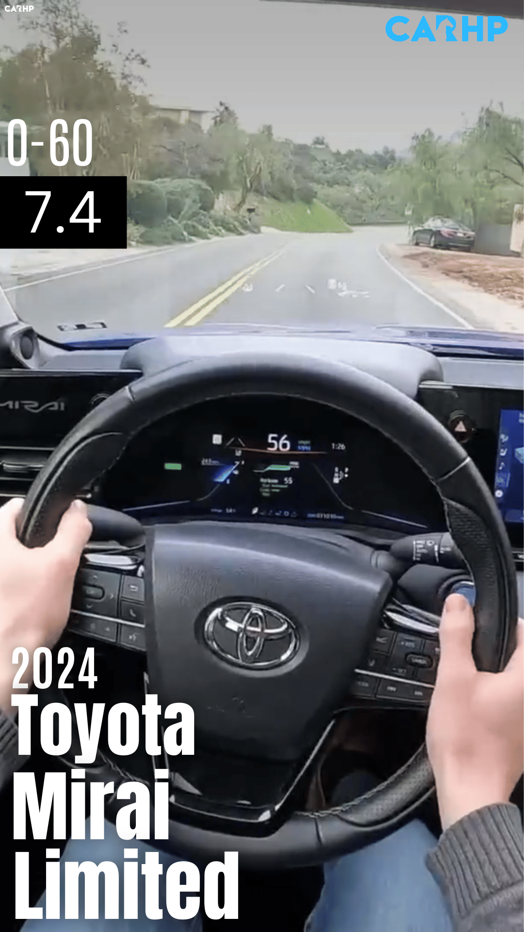 2024 Toyota Mirai Limited 0-60 mph time