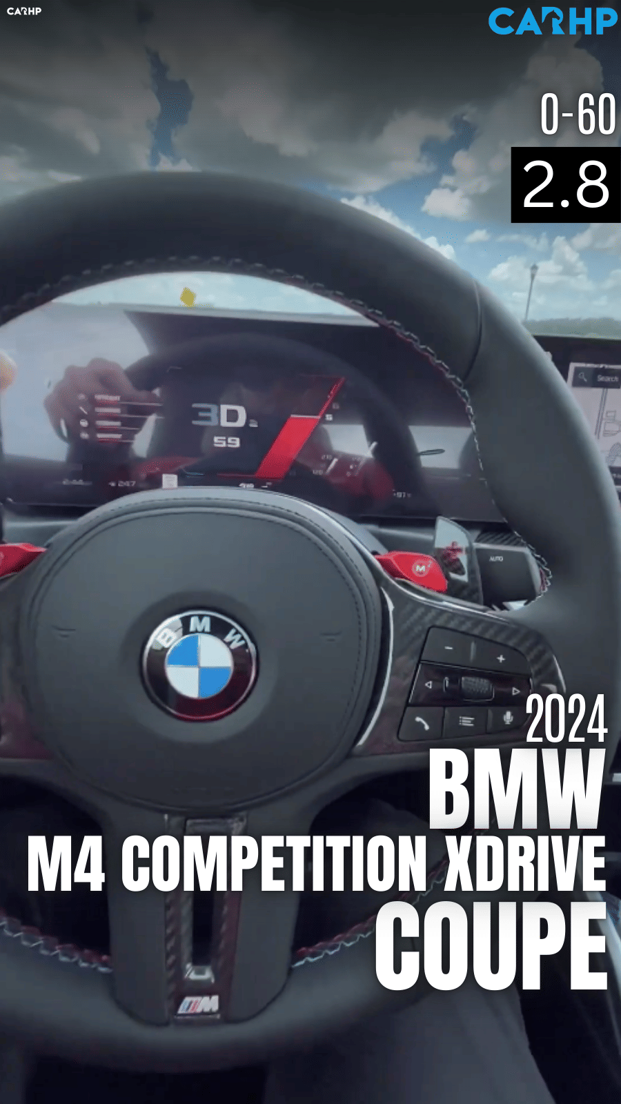 2024 BMW M4 Competition xDrive Coupe 0-60 mph timeÂÂ
