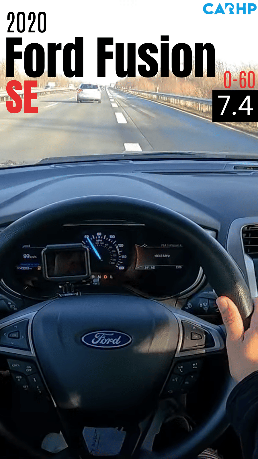 2020 Ford Fusion SE 0-60 mph time