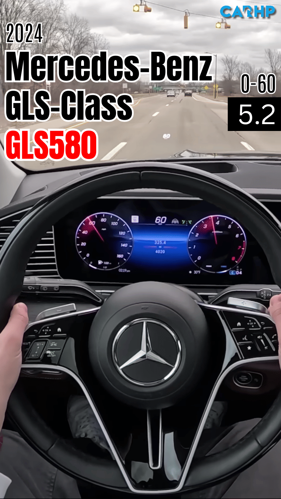 2024 Mercedes-Benz GLS580 0-60 mph time