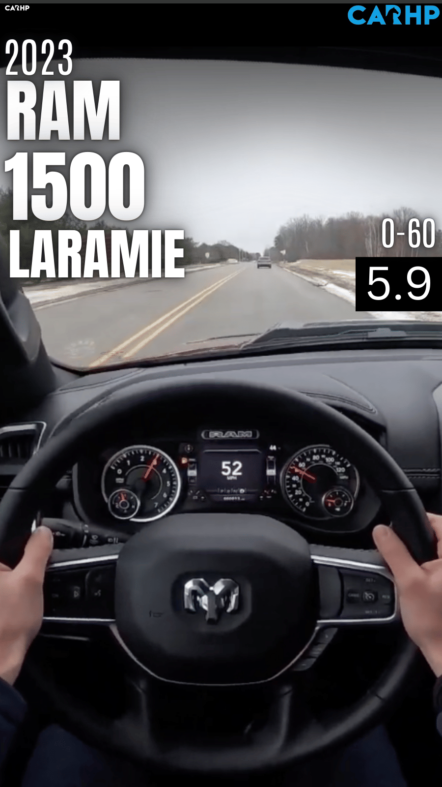 2023 RAM 1500 Laramie 0-60 mph timeÂÂ