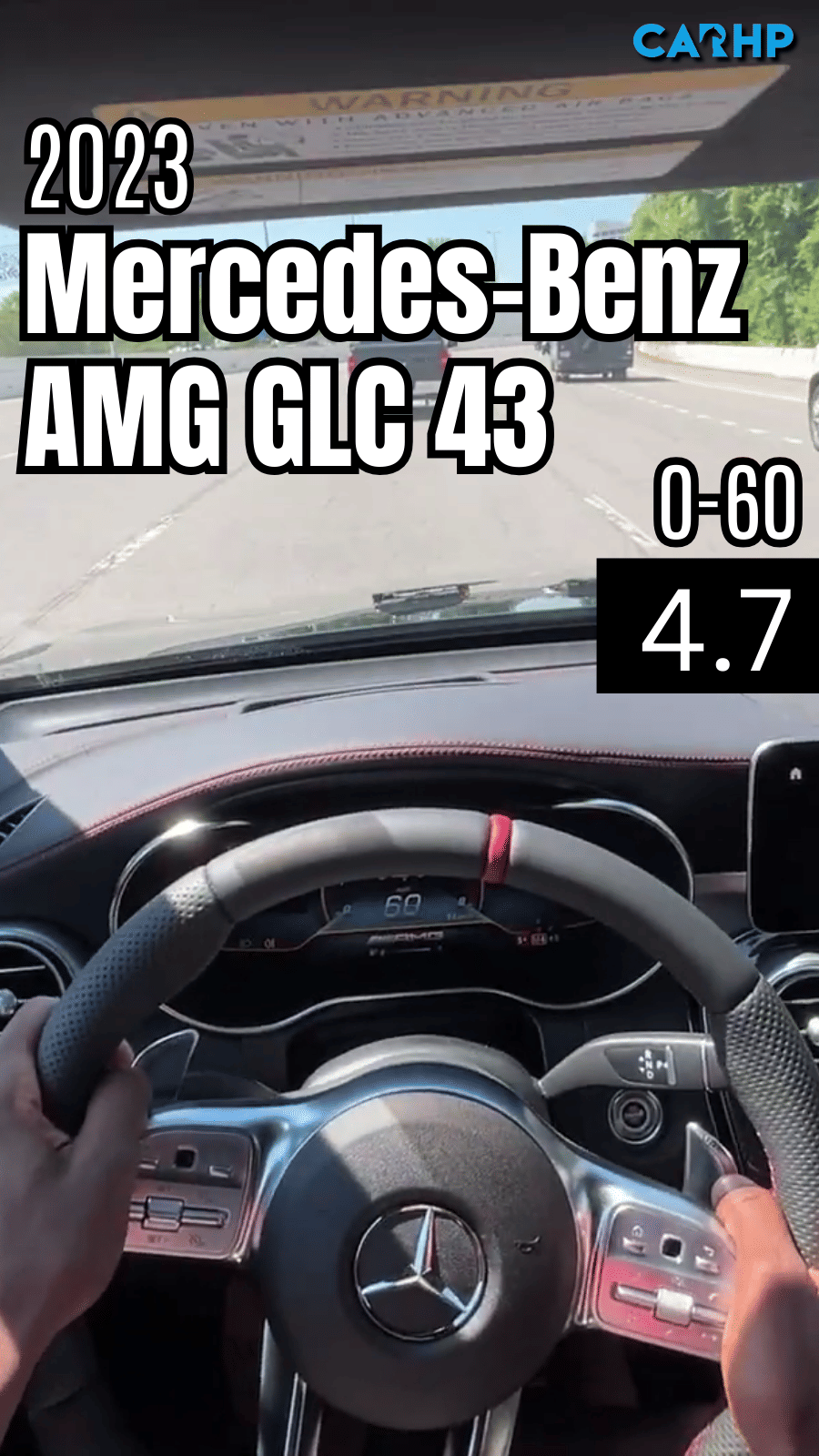 2023 Mercedes-Benz AMG GLC 43 Coupe 0-60 mph time