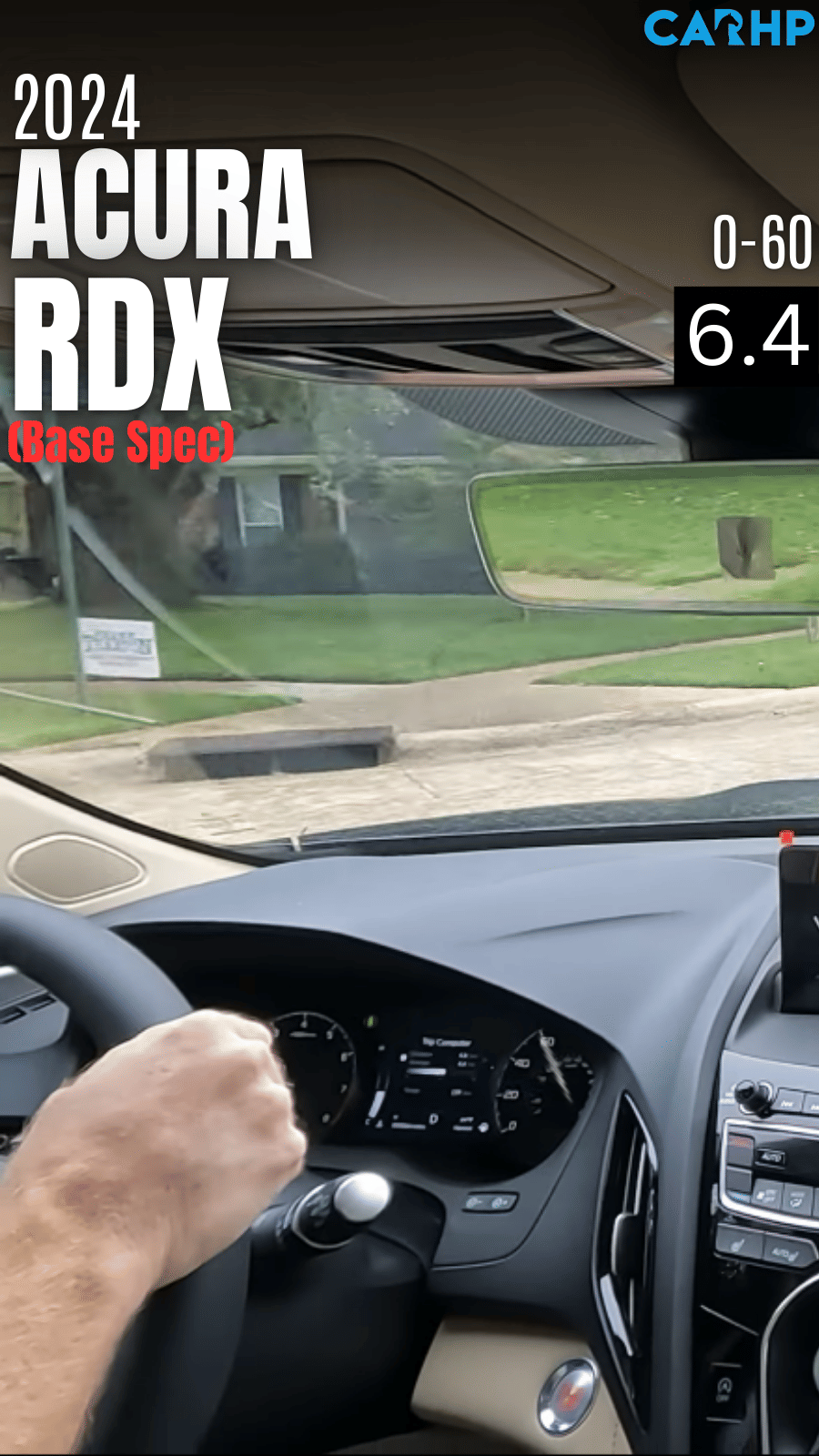 2024 Acura RDX Base 0-60 mph time