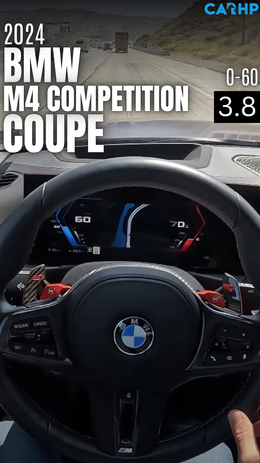 2024 BMW M4 Competition Coupe 0-60 mph timeÂ 