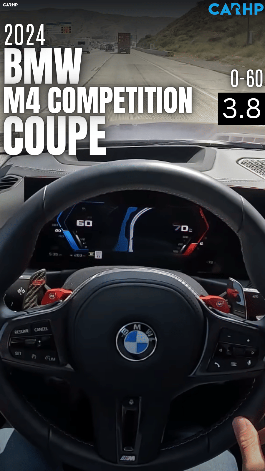 2024 BMW M4 Competition Coupe 0-60 mph timeÂÂ