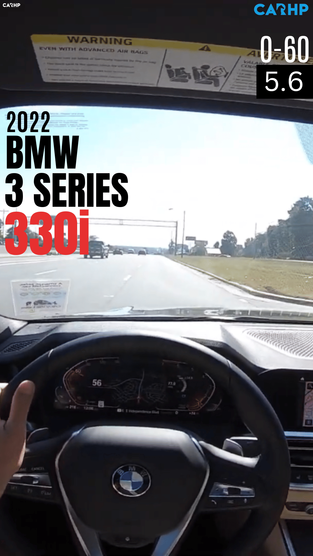 2022 BMW 3-Series 330i 0-60 mph time