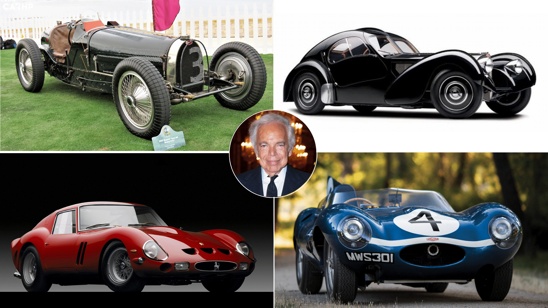 Check Out The 10 Most Valuable Cars In Ralph Lauren's Car