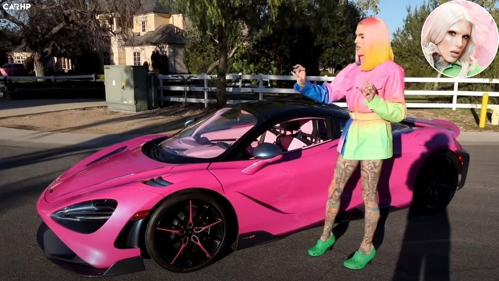 Jeffree Star's Car Collection Will Have You Pink With Envy