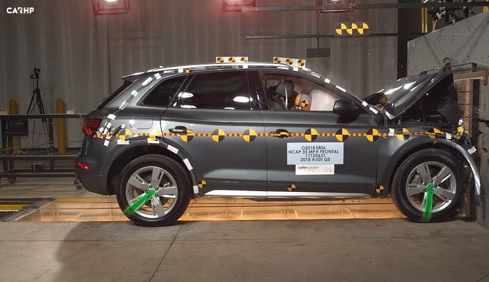 2019 Audi Q5 safety crash test