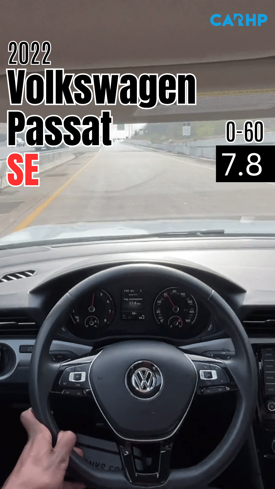 2022 Volkswagen Passat SE 0-60 mph time