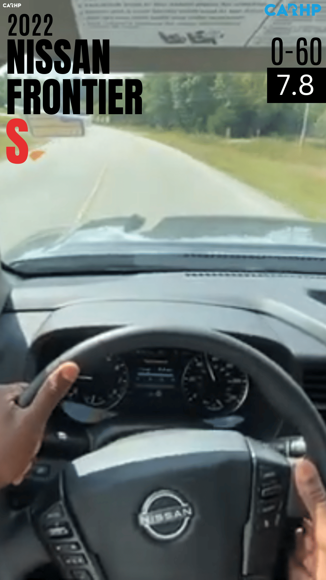 2022 Nissan Frontier S 0-60 mph timeÂÂ