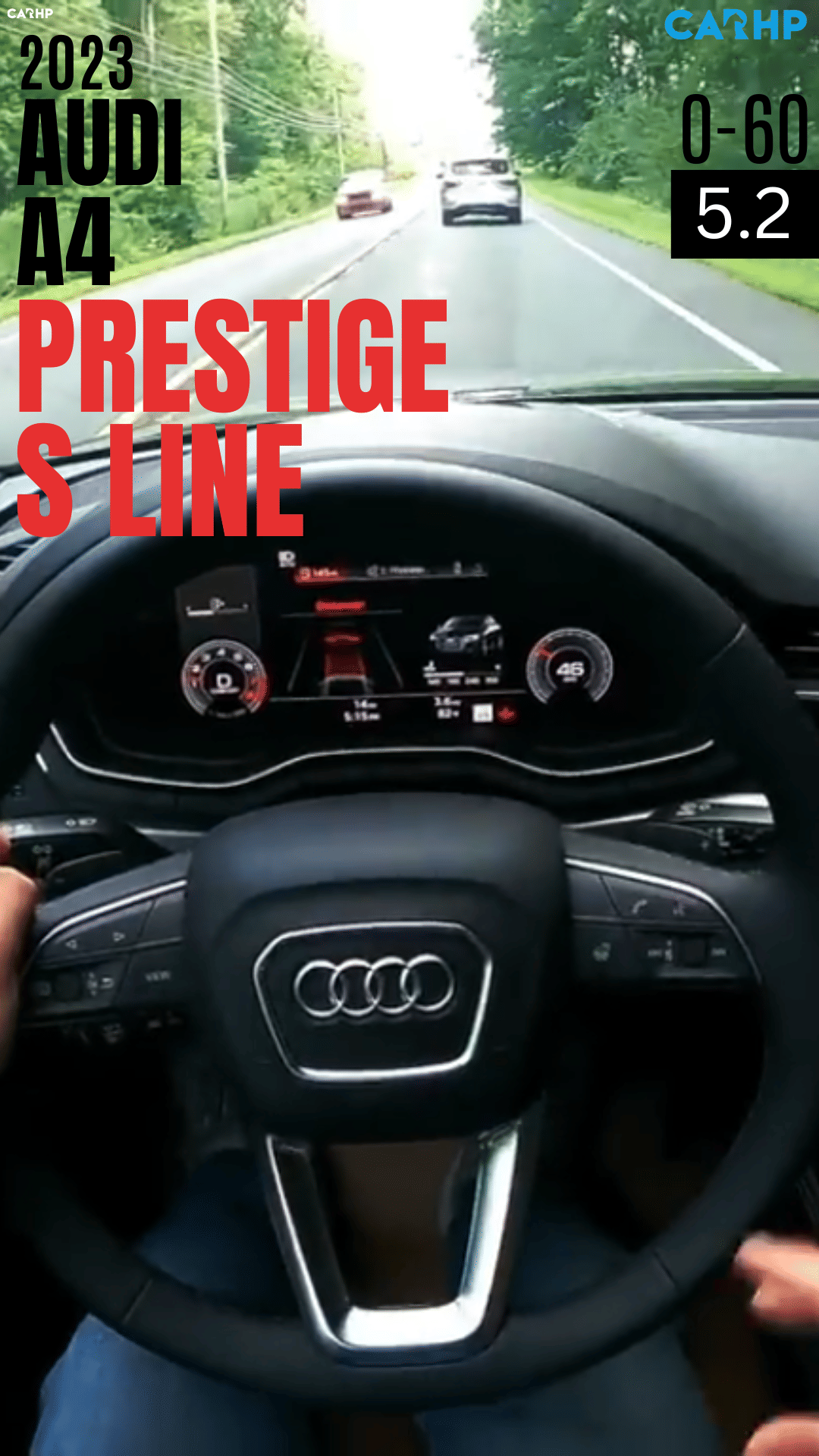 2023 Audi A4 Prestige S Line 0-60 mph timeÂ
