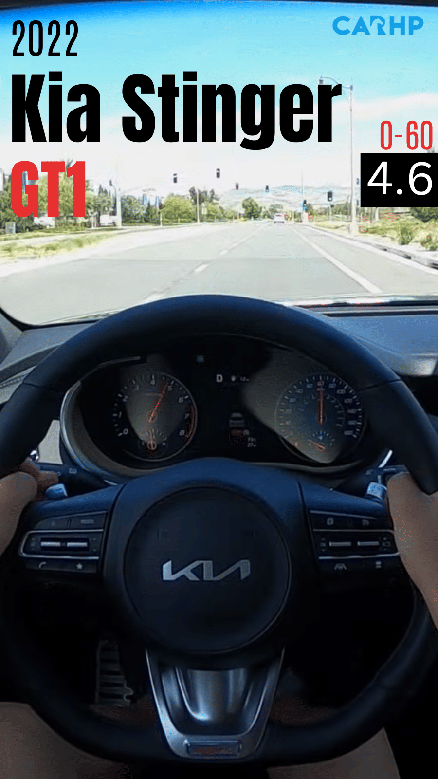 2022 Kia Stinger GT1 0-60 mph time