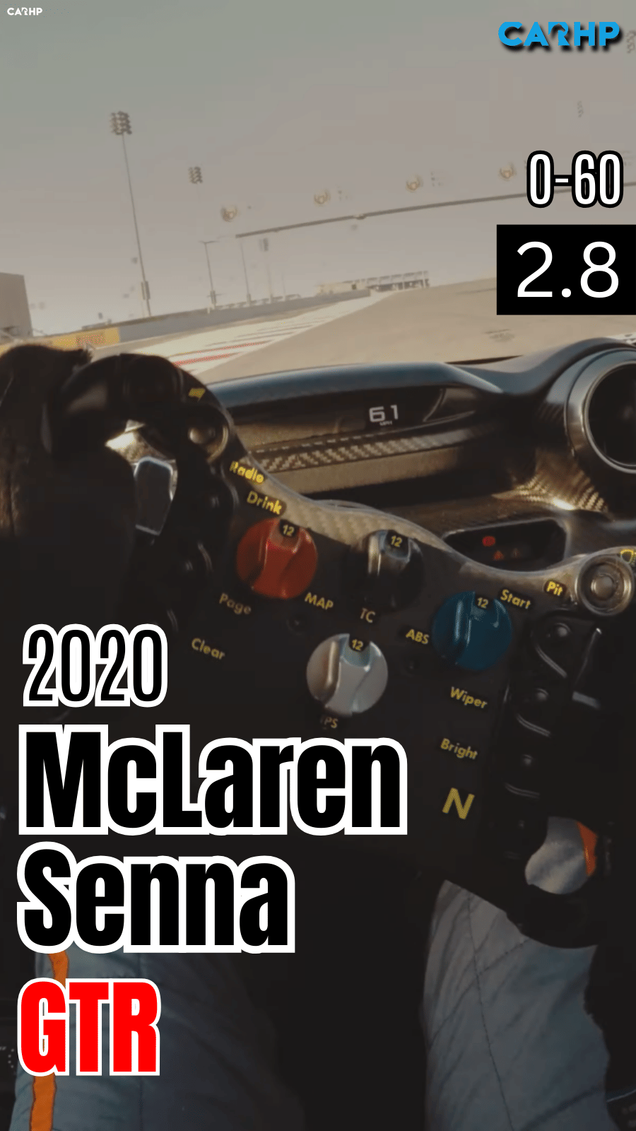 2020 McLaren Senna GTR 0-60 mph time