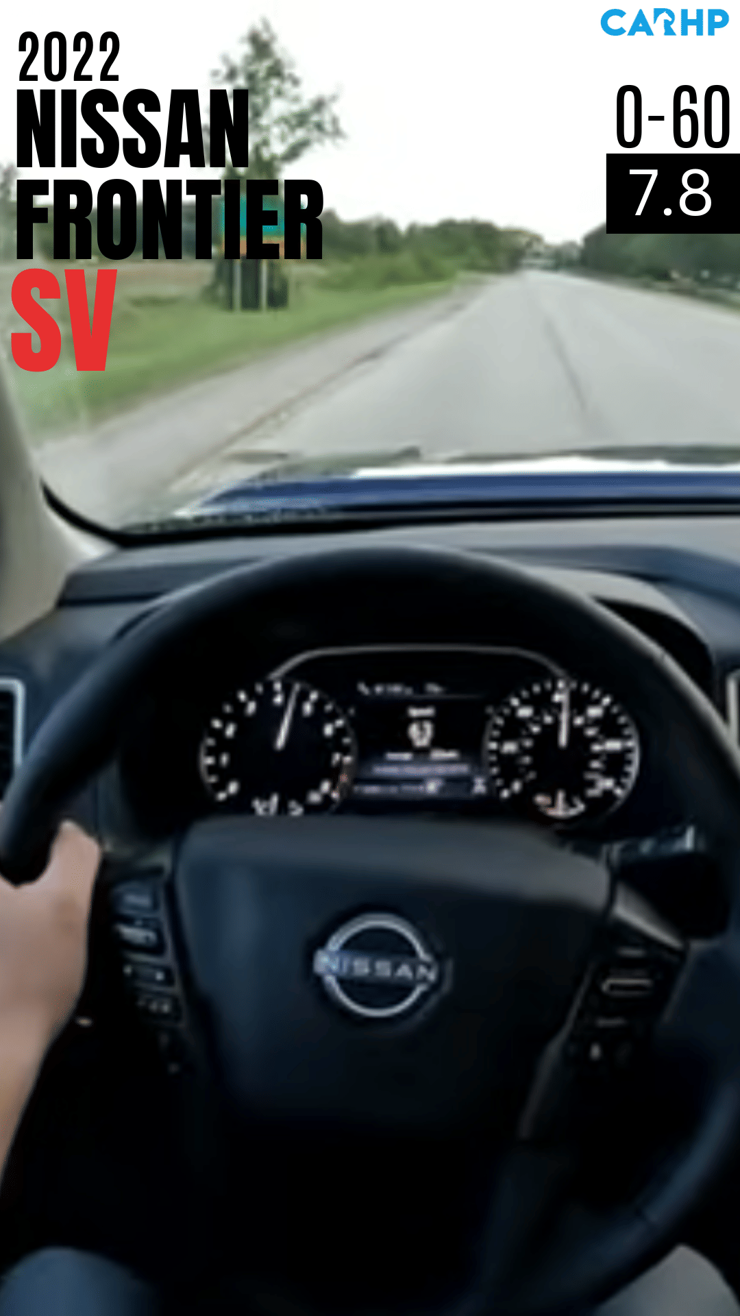 2022 Nissan Frontier SV 0-60 mph timeÂÂ