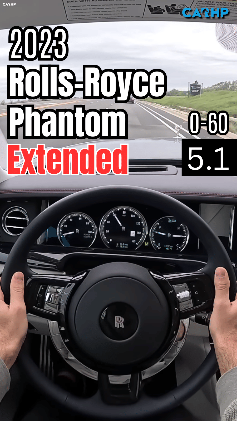 2023 Rolls-Royce Phantom Extended 0-60 mph time