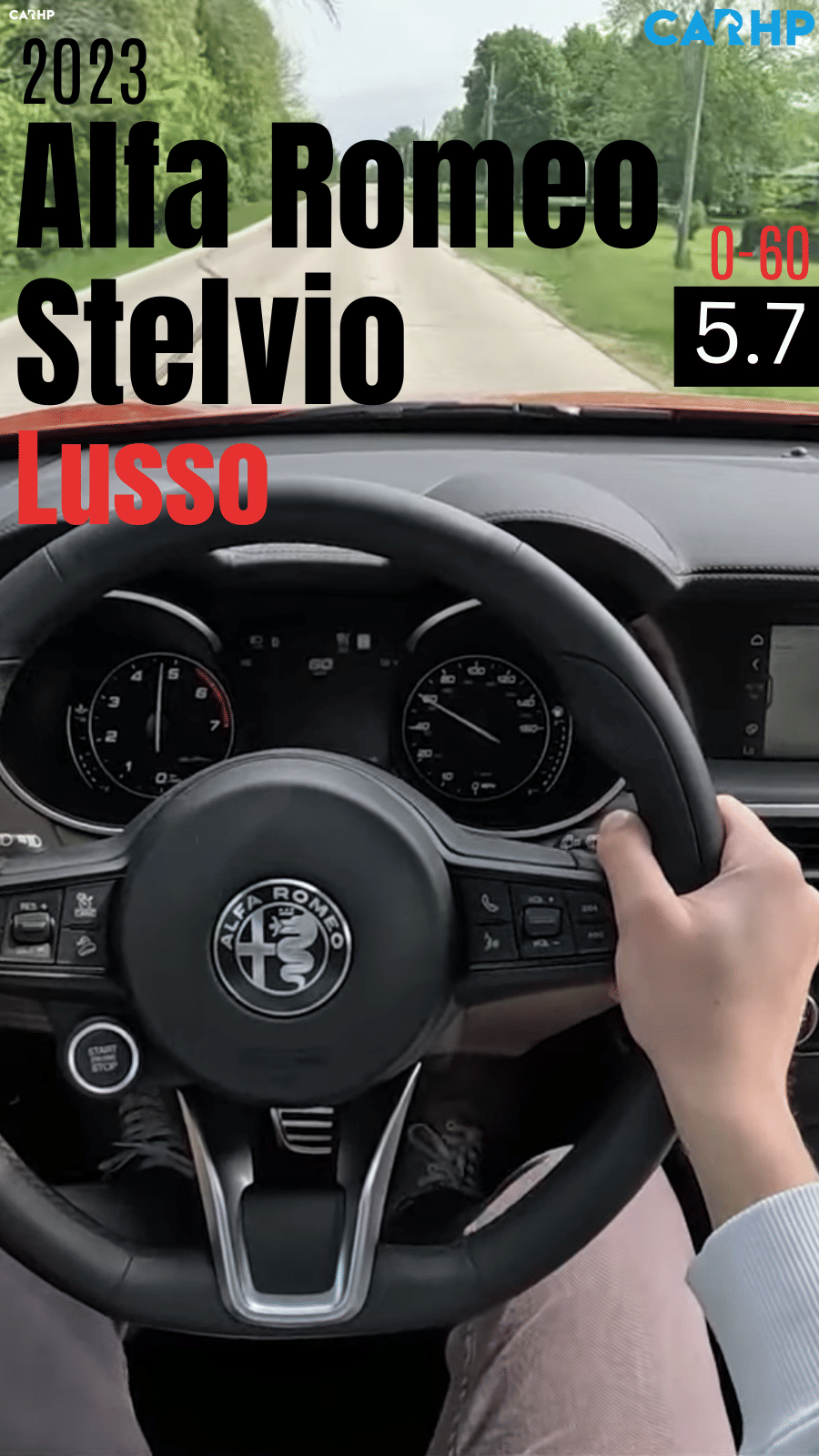 2023 Alfa Romeo Stelvio Lusso 0-60 mph timeÂÂ