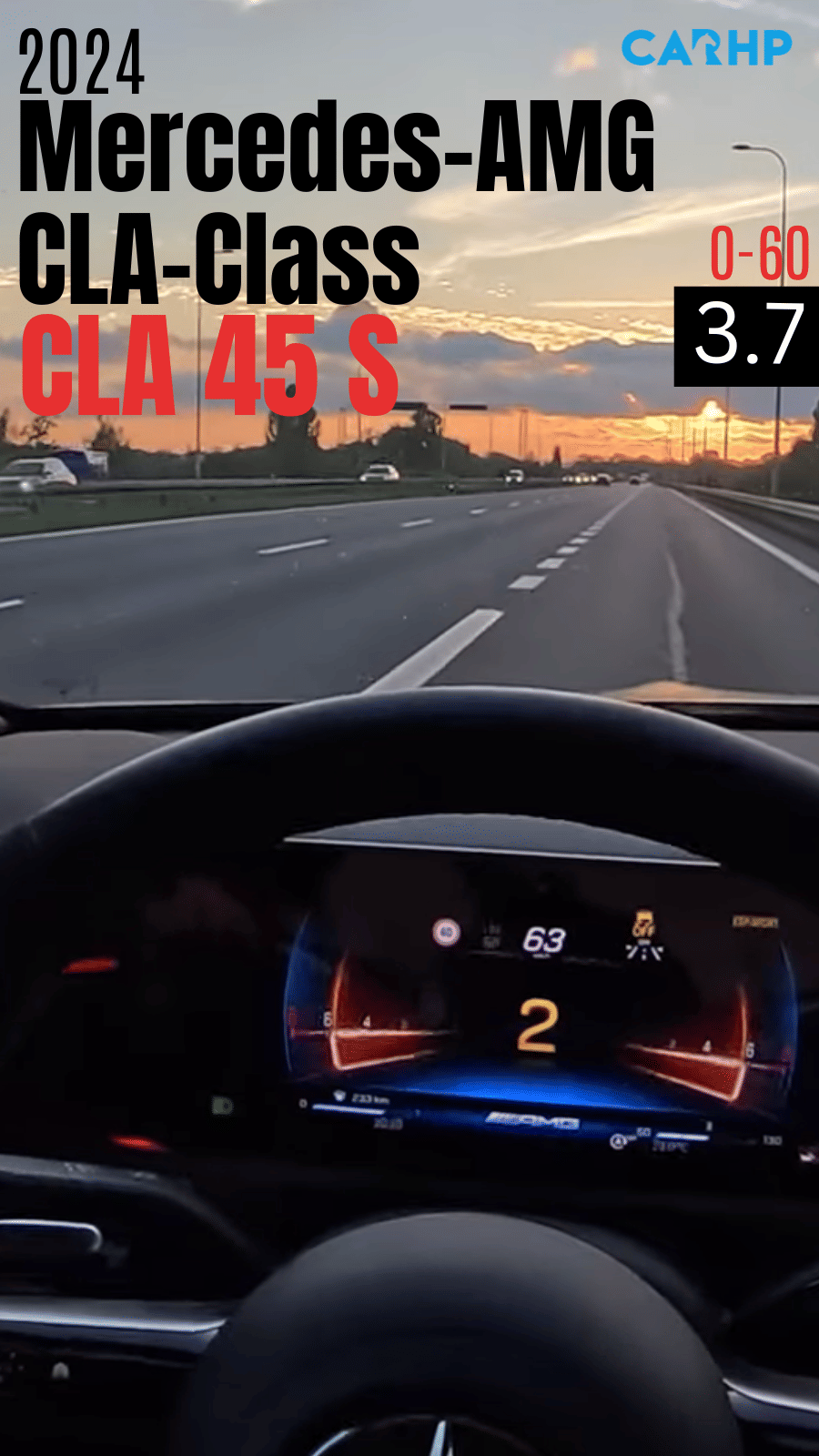 2024 Mercedes-AMG CLA 45 S 0-60 mph timeÂ 