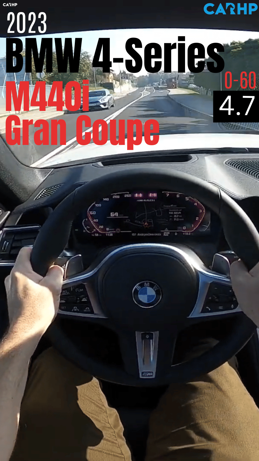 2023 BMW 4 Series M440i Gran Coupe 0-60 mph time