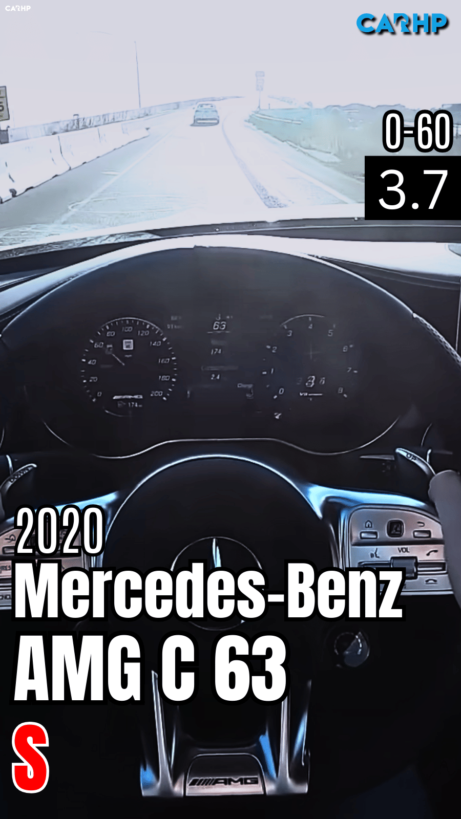 2020 Mercedes-AMG C63 S 0-60 mph time
