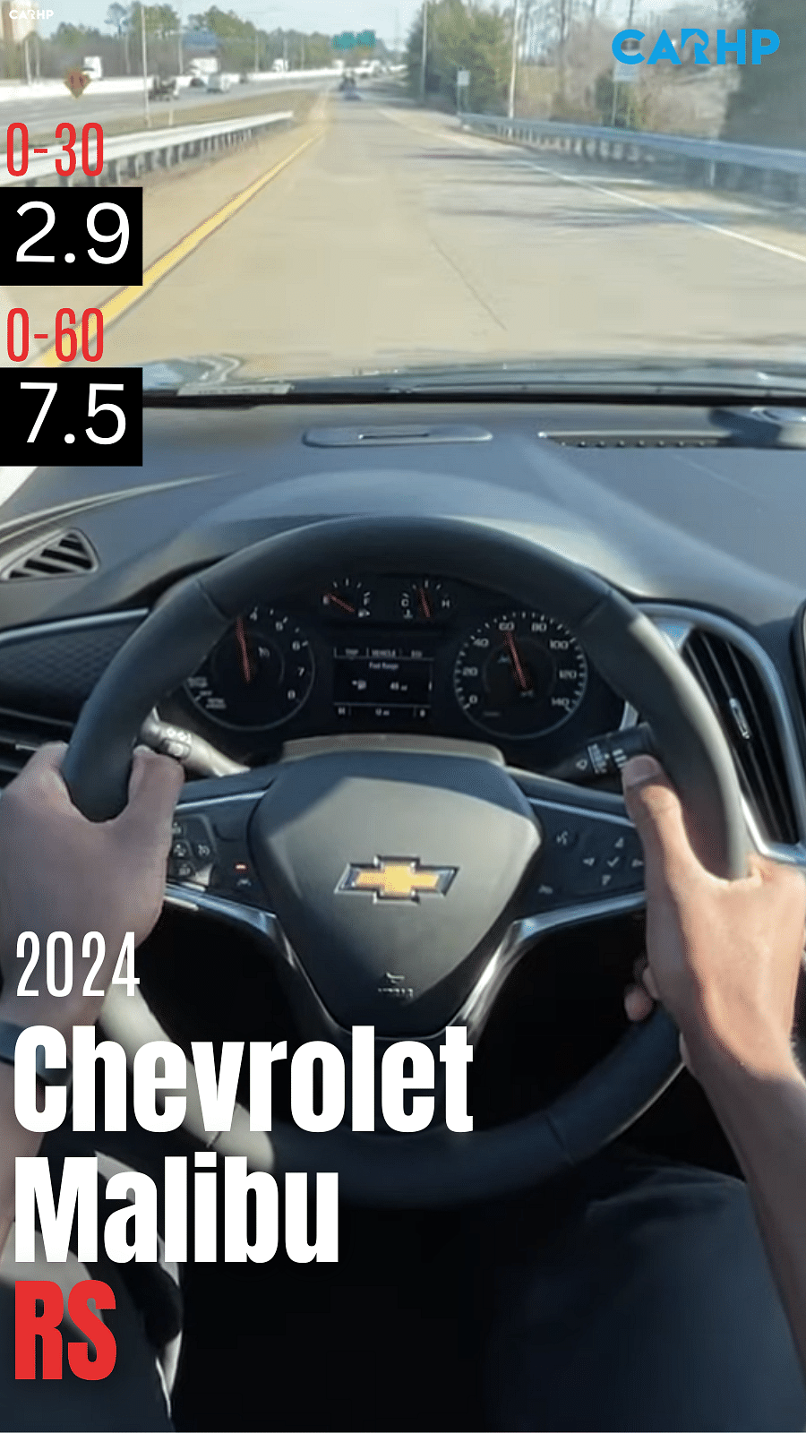 2024 Chevrolet Malibu RS 0-60 mph time