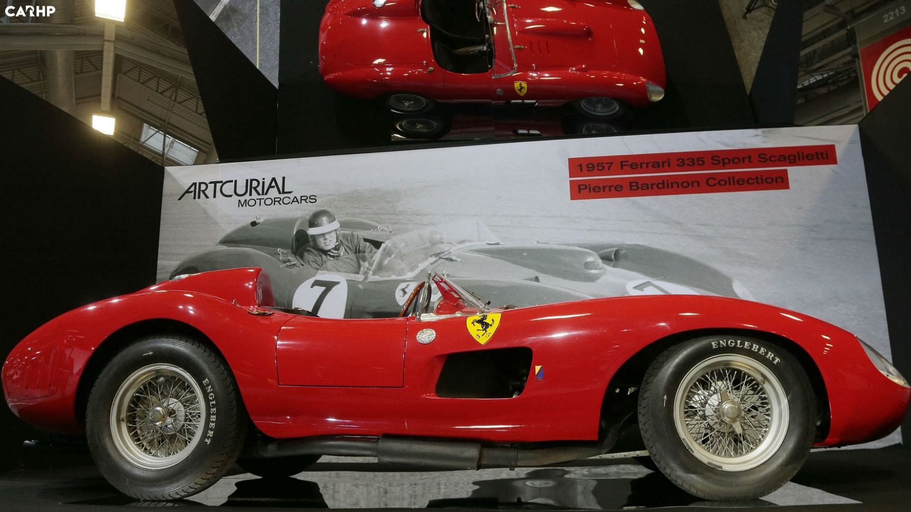 Lionel Messi Ferrari 335 S Spider Scaglietti
