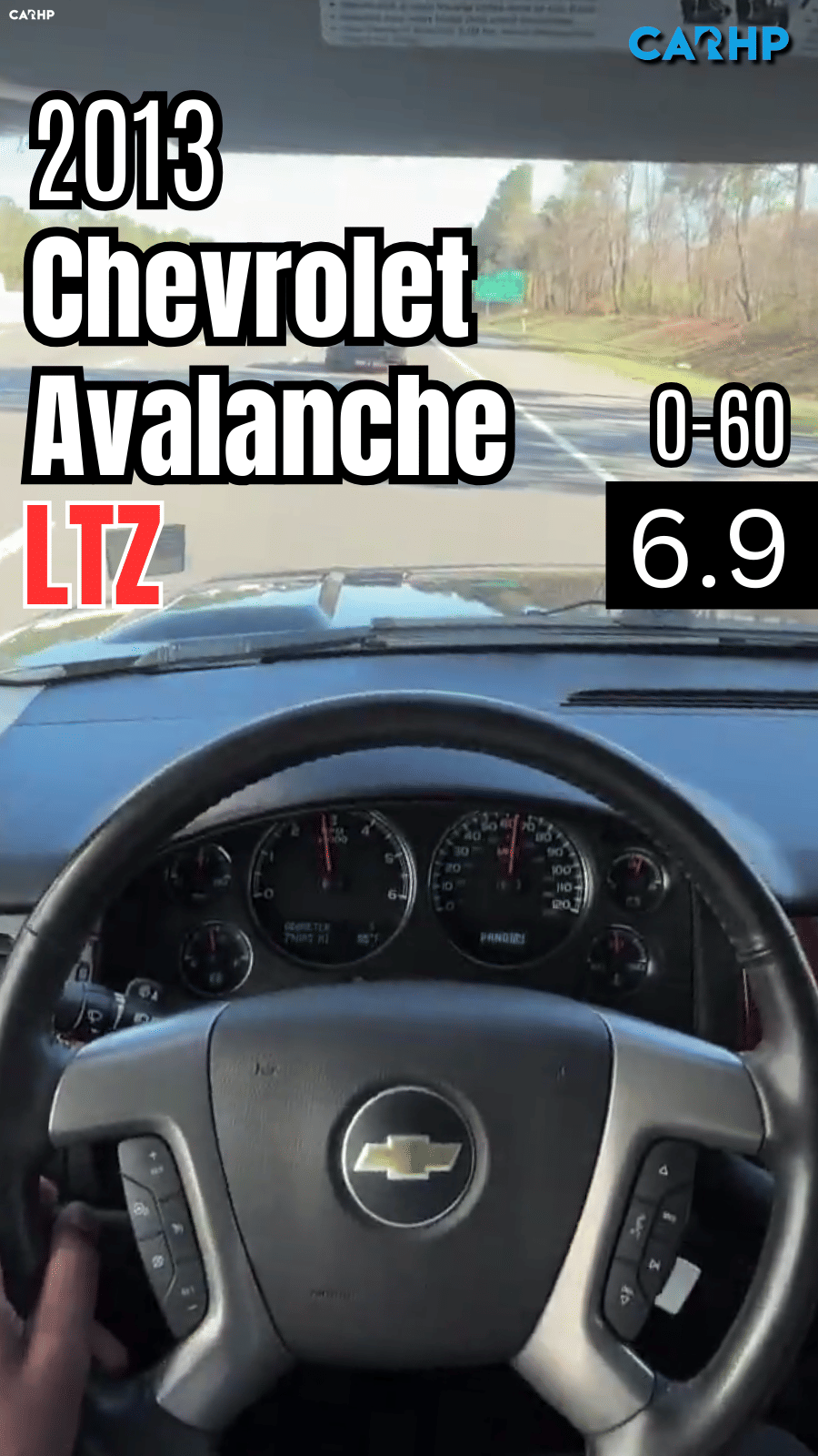 2013 Chevrolet Avalanche LTZ 0-60 mph time